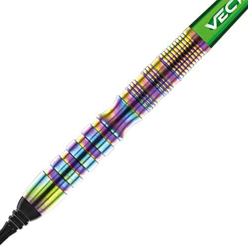 Winmau Simon Whitlock Urban World Cup Edition 20g Gram Professional Soft Tip Tungsten Darts Set with Flights and Stems (Shafts)