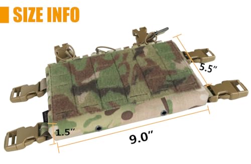 KRYDEX MK5 Placard with Hook Backing for Chest Rigs - MC Variation