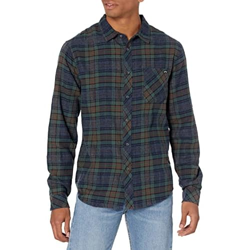 Billabong Men's Classic Long Sleeve Flannel Shirt