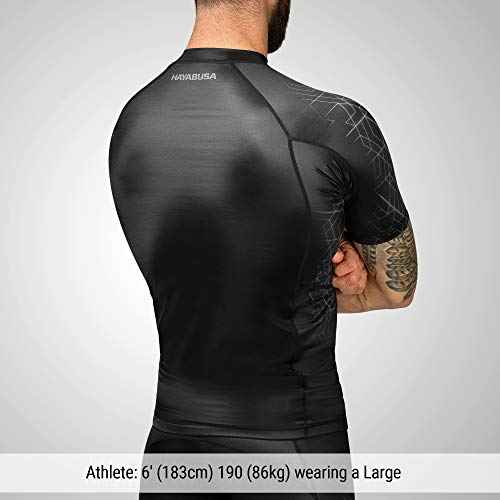 Hayabusa Geo Short Sleeve BJJ Rash Guard