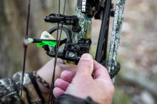 Archery Bow Rest with Locking System for Precise Shooting - Black
