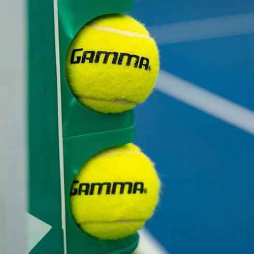 GAMMA Scor-Post Pro Tennis Scorekeeper ? Court Scoreboard for Matches ? Durable Metal Support Frame ? Quick-Release Net Post Attachment ? Tracks 3 Sets or 8-Game Pro Set