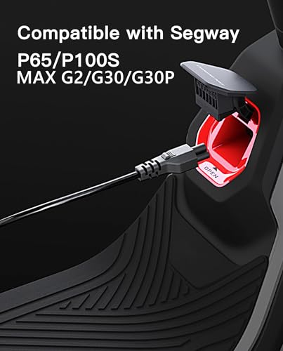 6ft Fast Charging Power Cable Compatible with Ninebot MAX G3/G2/G30P/P65/P100S/F60