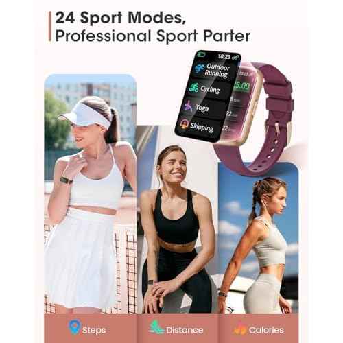 Fitness Watches for Women, Fitness Tracker with Heart Rate/SpO2 Monitor, Smart Watches for Women with Sleep/Step Tracker, 20+ Sport Modes Activity Tracker, Android Smart Watch for Phones