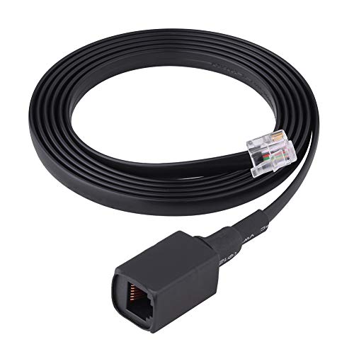 Radio Microphone Extension Cable 1.5m 6-Pin for Walkie Talkie Two-Way Radio