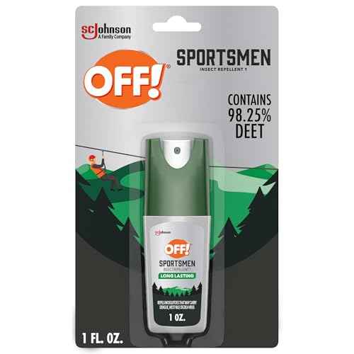 OFF! Deep Woods Sportsmen Insect Repellent Spritz, Maximum Strength, Bug Spray with up to 10 Hours of Protection, 1 oz (Pack of 12)