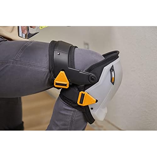 ToughBuilt - Heavy Duty Non-Marring Gelfit ¢â Thigh Support Stabilization Knee Pads - Comfortable, Adjustable, Ultimate Stability with Ergonomic Fit - TB-KP-G3R