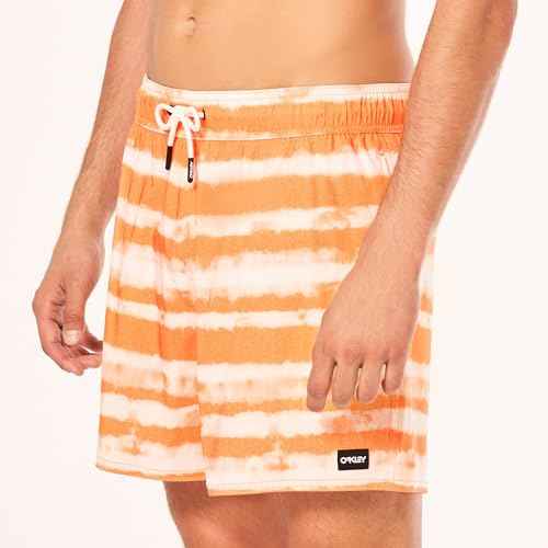 Oakley Mens Blur Stripes Recycled 16" Beachshort