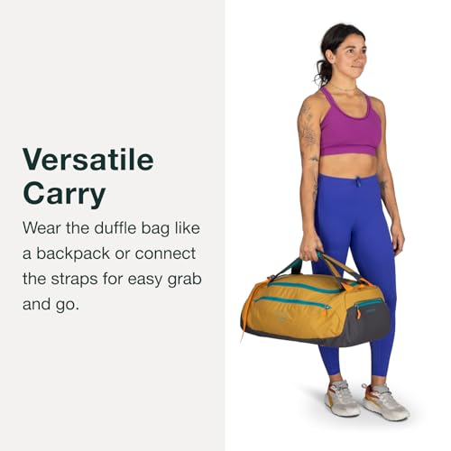 Osprey Daylite Duffel Backpack - Convertible Everyday Duffel Bag for Gym, Commute, and Travel