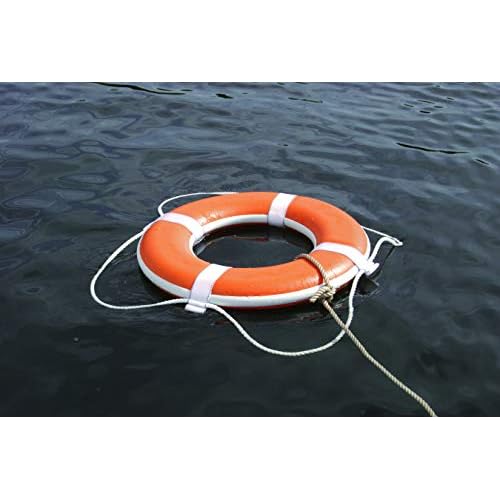Taylor Made 364 Life Ring Buoy, Orange, 24"
