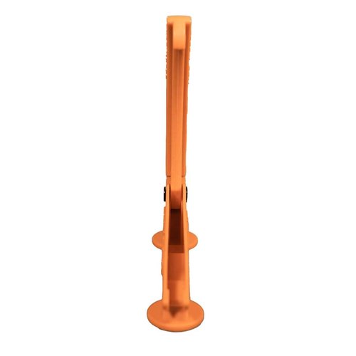 Tethrd Fold N Go Saddle Hunting Gear Accessory Hook - Super Strong and Lightweight - Ideal for Hanging a Bow, Rifle, Backpack, or use as a Rifle Rest, Orange