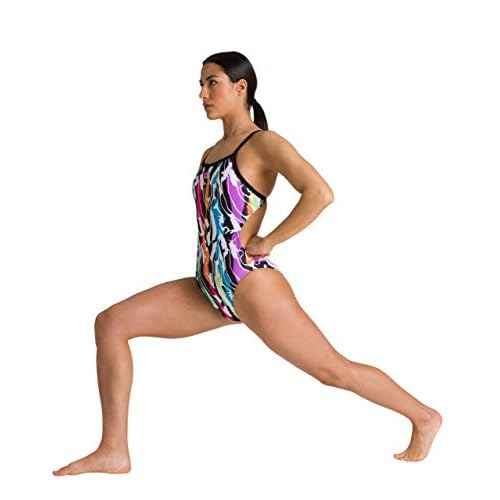 ARENA Women's Palm Forest Challenge Back One Piece Fl