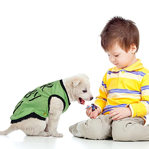 Classic Pattern 8 Pcs Dog T-Shirts - Medium Variation