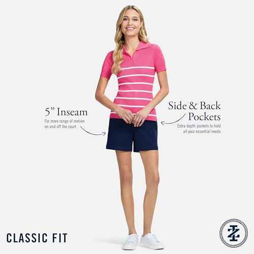 IZOD Women's Golf Shorts Performance Stretch