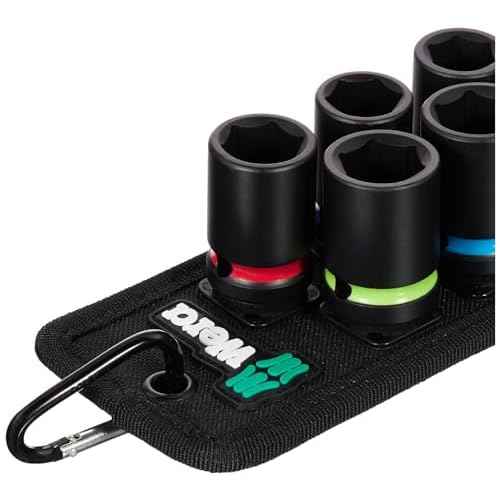 Wera 5004580001 Belt C Impaktor 1 Socket set, 1/2" drive, 9 pieces