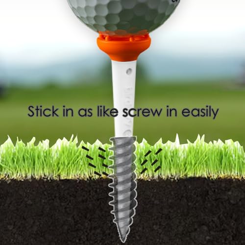 Big Easy Golf Tees with Magnetic Keeper & Adjustable Height - Variation 15