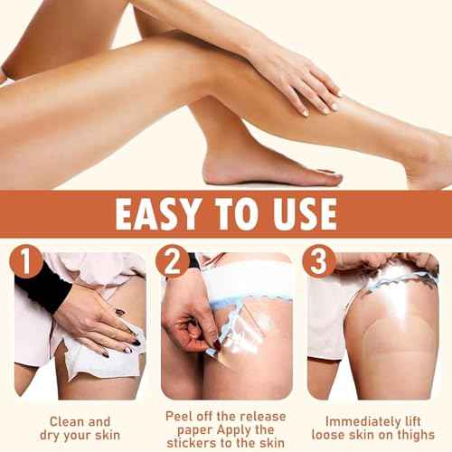 Thigh Lift Tape, Leg Antifrlc Tion Stickers, New Transparent Anti-Friction Patch, Thigh Lift Tape Transparent, Anti-Chafing Skin liftingand Firming, Reducingthigh Friction (10PCS)