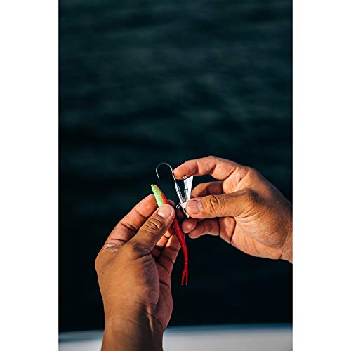 Berkley Gulp! Saltwater Jerk Shad Bait - Chartreuse Pepper Neon, 5 Inch