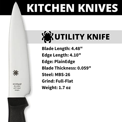 Lightweight Kitchen Utility Knife - PlainEdge, Precision Food Prep