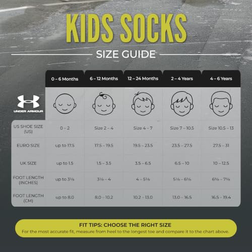 Under Armour Boys Multi Pack Essential Quarter Socks - Basic White, Size 4-6