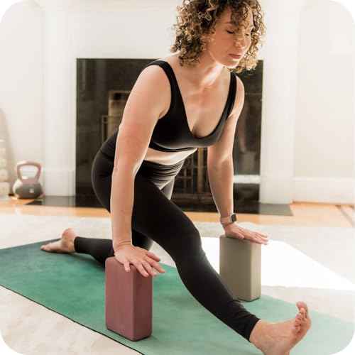WeGym Yoga Mat, 4mm Cushioned Exercise Mat for Yoga, Pilates, Home Workouts - Anti Slip Polyurethane Suede Yoga Mat with Carrying Strap