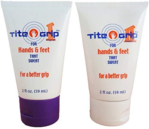 Hand and Foot Sweat Blocking Cream - Tite Grip II for Sports & Fitness