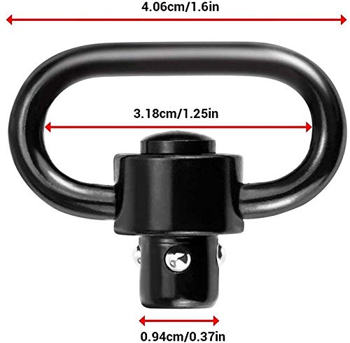 Sling Swivel and Adapter for 20mm Rail – 2 Pack