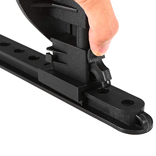 Adjustable Kayak Foot Pegs Pedals Black - Durable Boat Foot Brace