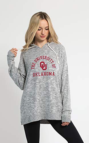 Women's Cozy Fleece Hoodie - Oklahoma Sooners Large Variation