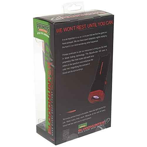 Primos Hunting Bloodhunter HD, Advanced Shadow Free Blood Tracking Light for Night Hunting