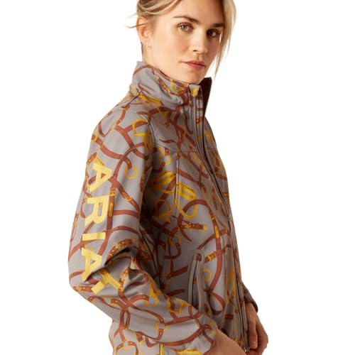 ARIAT Womens New Team Softshell Print Jacket