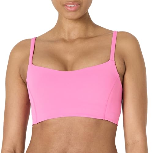 Women's Active FormFlex Sports Bra - Pink, Medium, Removable Cups