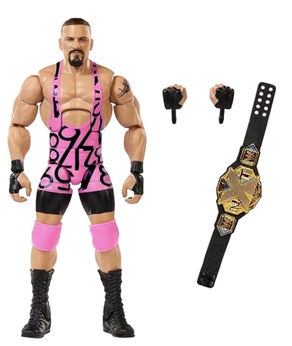 WWE Bron Breakker Action Figure with Championship Belt - Elite Series
