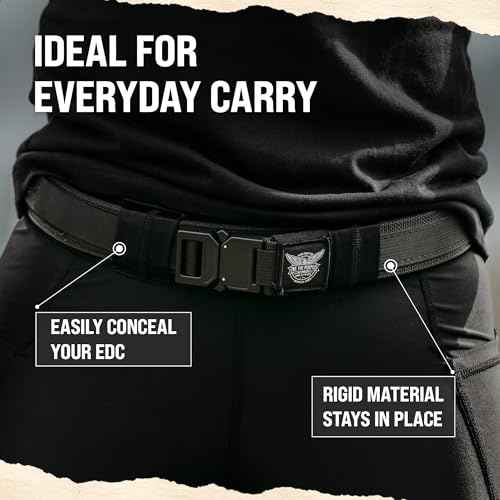 We The People Holsters - Tactical Gun Belt with Talon Buckle - Tactical Gun Belt for Concealed Carry