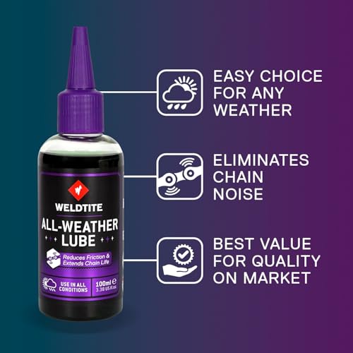 All-Weather Bike Chain Lubricant 3.38 Fl oz - Waterproof Bike Maintenance