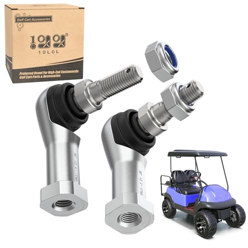 10L0L Ball Joint Tie Rod End Kit for Club Car Precedent 2004+ and Tempo 2018+