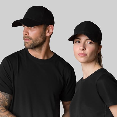 XXL Baseball Cap for Large Heads - Solid Color Cotton Hat, Adjustable 23-25.5 in - Brand GEGEEN DOMOG