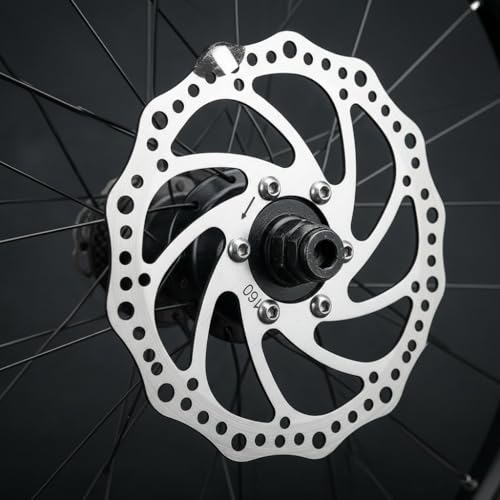 160mm Bicycle Brake Rotor Disc 6-Bolt Floating Brake Disc for Mountain Bike