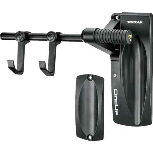 Topeak ONEUP Wall Mount Bike Hanger, Bicycle Storage, Black, 12.6¡± x 9.8¡± x 5.5¡±