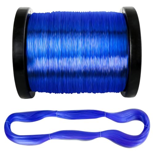 Blue Monofilament Fishing Line 10LB 1200Yds - Premium Saltwater & Freshwater Nylon Line