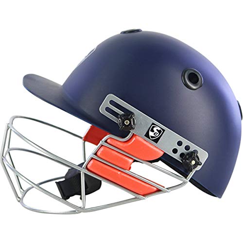 SG Optipro Cricket Helmet Medium Impact-Resistant Shell, Ventilation, Breathable Padding