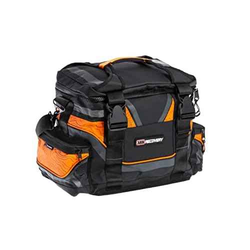 ARB ARB501A Orange and Black Updated Large Recovery Equipment Bag, Biggest Size, Fits Three Straps, Pulley, Damper, Gloves and Two Shackles