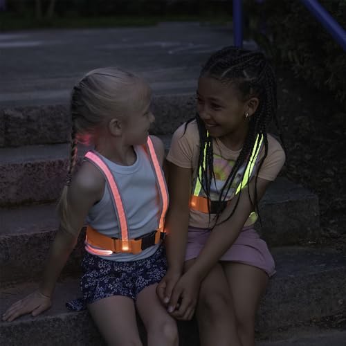 Child Reflective Safety Vest - Small, Durable, Highly Adjustable for Biking & Outdoor Play