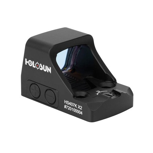 HOLOSUN HS407K-X2 Compact 6MOA Dot Only Open Reflex Sight w/Shake Awake HS407K-X2