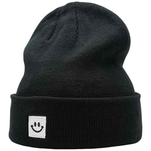 55cube Knit Beanie for Men/Women - Warm and Fashionable Headwear for All Seasons