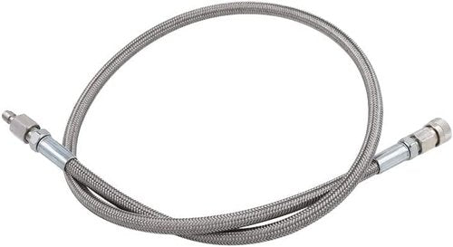 TUXING 4500Psi Pcp Paintball Airsoft Fill Whip Hose Extension,36inch Stainless Steel Air Filling Station Charging System with 8mm Male and Female Qick Plug