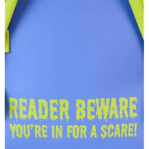 Loungefly Goosebumps The Haunted Mask Book Cover Glow Mini Backpack