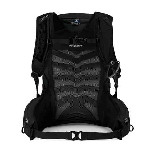 Osprey Tempest 9L Women's Hiking Backpack with Hipbelt, Stealth Black, WM/L