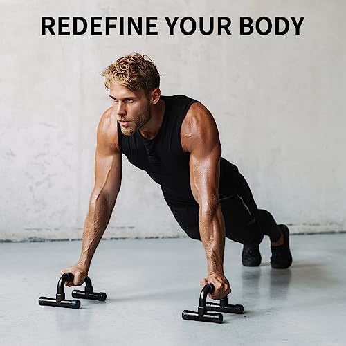 Push up Bars,Strength Training push up board, Portable pull up bar Calisthenics Bar for men women, Pushup Bar pull up bar Calisthenics Equipment,Up to 330Lbs