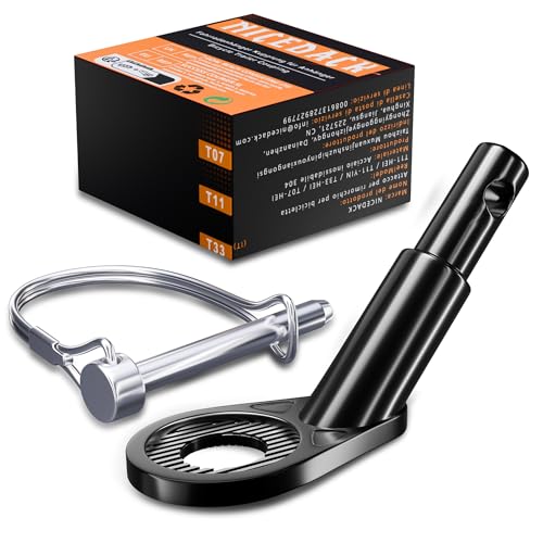 Bicycle Trailer Hitch Coupler 12mm for Most Bikes & Pet Trailers - Black